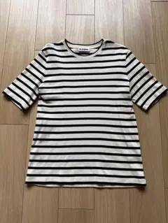 JIL SANDER+ ストライプ 半袖Tシャツ