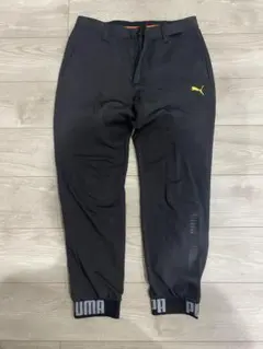 PUMAゴルフ　ブラックジョガーパンツ Mサイズ