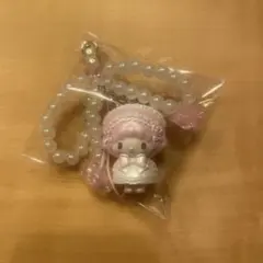 サンリオ ホワイトフリルデザインシリーズ シークレットストラップ ピアノ