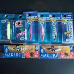 メジャークラフトMajorCraft ジグパラ マイクロスピン15g 8個セットのサムネイル