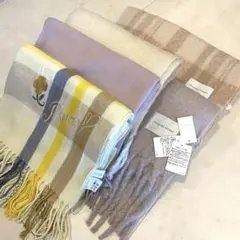 新品未使用＊31 Sons de mode parisキラキラロゴ刺繍マフラー