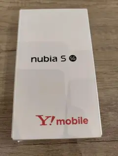nubia S 5G Y!mobile ホワイト