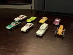 【希少・バラ可・当時物】トミカ 黒箱・マッチボックス等 ミニカー8点まとめ売り