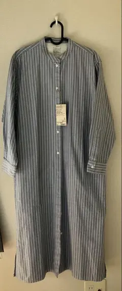 新品　無印良品　レディース　洗いざらしオックス　チュニック　XS〜S