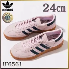 新品✨アディダスハンドボール スペツィアル 24cm ピンク IF6561　春