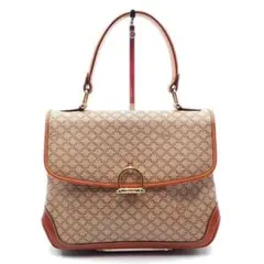 セリーヌ CELINE ハンドバッグ トートバッグ 鞄 マカダム柄 レザー