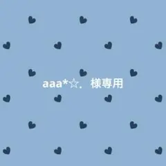 aaa*☆．様 リクエスト 2点 まとめ商品