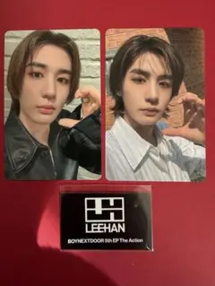 BOYNEXTDOOR The Action イハン　トレカ ステッカー