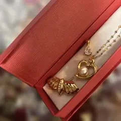 ヴィンテージ ゴールド ネックレス チェーン造幣局刻印有り トップ3つセット