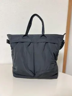 UNIQLO 2WAY トートバッグ ユーティリティバッグ 黒 ブラックのサムネイル