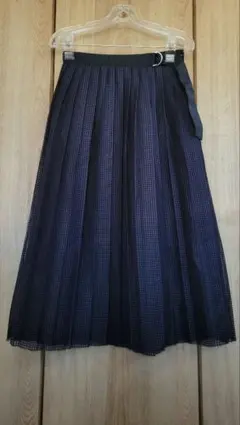 オペークドットクリップ　スカート　M