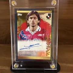 レオナルド 直筆サインカード 50枚限定 Jリーグ Topps