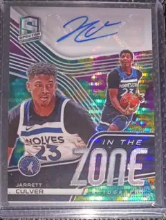 ジャレット・カルバー サイン 42/75 Bリーグ 仙台89ers NBA