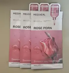MEDIHEAL ROSE PDRN シートマスク 3セット