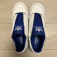 adidas スニーカー ホワイト/ブルー