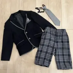 チェック柄スーツ✳︎3点セット✳︎120