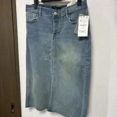 ZARA タイトスカート デニム M ストレッチのサムネイル
