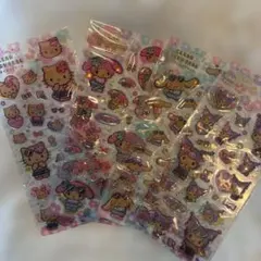 サンリオ 日焼けシリーズ　クリアキャンディシール 4種セット