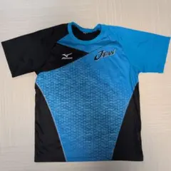 MIZUNO Tシャツ ブルー ブラック Mサイズのサムネイル