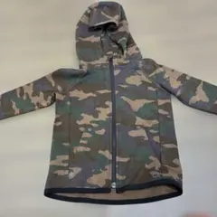 GAP キッズ パーカー 迷彩柄 ジップアップ