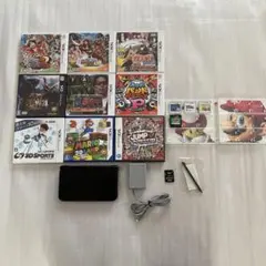 綺麗 3DS ll 中古 ブラック ソフト13本