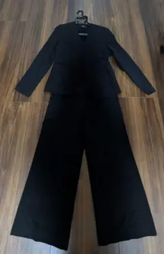 まとめ買い歓迎！Theoryブラックパンツスーツ シングルブレスト