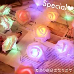 ウェルカム スペースに❤︎ 豪華なローズ 照明 電飾 飾り 装飾 LED ライト