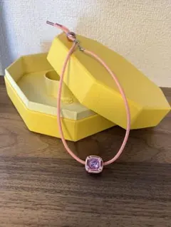 【美品】SWAROVSKI Dulcis チョーカー　スワロフスキー　ピンク　紫