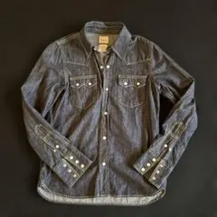 Lee デニムウエスタンシャツ Pre Organic Cotton Mのサムネイル