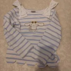 Petit main ストライプ 長袖カットソー 100cm