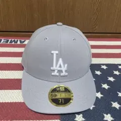 New Era LA 59FIFTY グレー 7 5/8