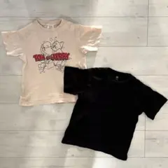 UNIQLO　トムとジェリー　無地　Tシャツ　2枚　サイズ120
