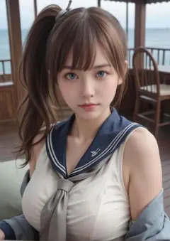 Y8962 A4 ポスター 夏目彩音 コスプレ 水着 美女 綺麗 アート