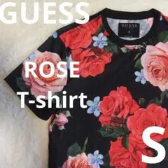 ♦美品♦GUESS　Tシャツ　薔薇　花柄