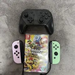 任天堂スイッチ コントローラー プロコン ジョイコン マリオパーティセット