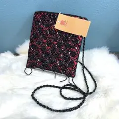 ビーズ刺繍が美しいベトナム製のショルダーバッグ（未使用タグ付き）