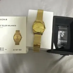 NIXON A1187 502 ゴールド 時計のサムネイル