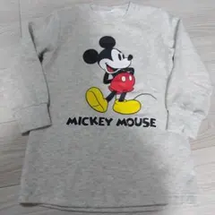Disney ミッキーマウス トレーナー 120cm 裏起毛