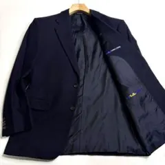 レオナール パリス HOMME テーラードジャケット ネイビー カシミヤツイードのサムネイル