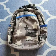 Ampersandベビーリュック星柄グレーssサイズ