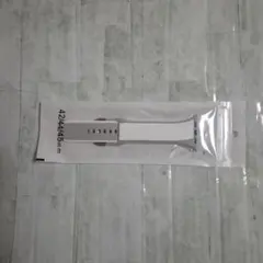 Apple Watch用 バンド 42/44/45mm ホワイト/グレー