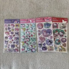 S*☆様 わたあめカプセルシール　ラメきらクリスタルシール　ハローキティ　クロミ