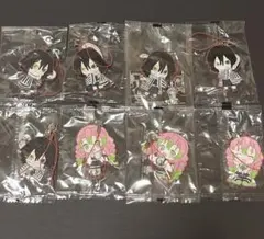 鬼滅の刃 伊黒小芭内 甘露寺蜜璃 ラバーマスコット まとめ売り