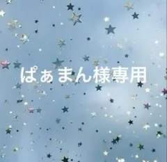 ぱぁまん様専用