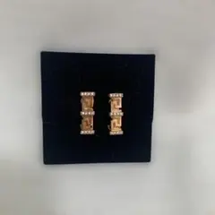 VERSACE ピンクゴールドイヤリング