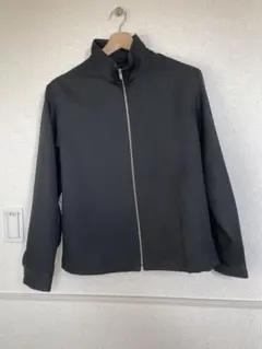 GU ジーユー ジップアップシャツ Lサイズ ブラック