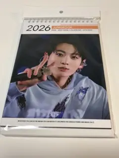 ラスト1点‼️bts グク 2026-2027卓上カレンダー