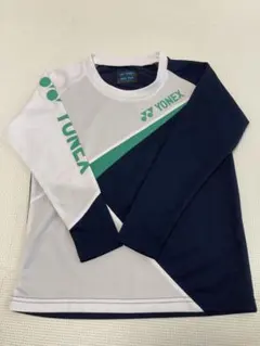 YONEX 長袖Tシャツ ネイビー/ホワイト　サイズ130