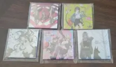 トゲナシトゲアリ　ジャケットイラストスクエア缶バッジ5種　ゲーマーズ特典