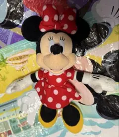 ディズニーリゾート ミニー ぬいぐるみ　ノーマル 水玉